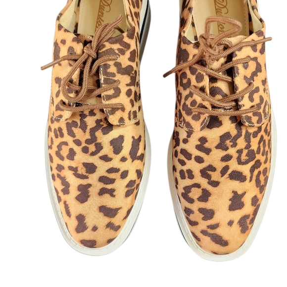 Dunion Leopard Print Women's Shoes Size 8 - Picture 2 of 5